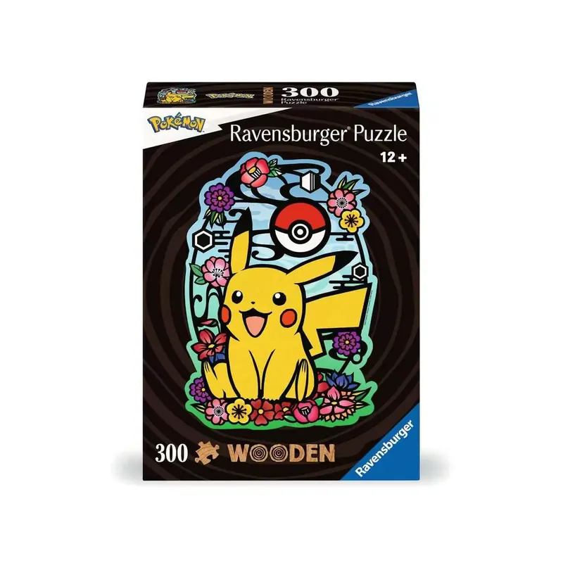 Puzzle en Bois Pikachu - 300 pièces