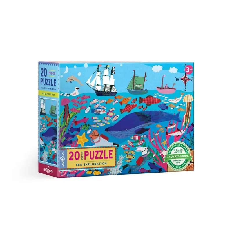 Puzzle Exploration Marine - 20 pièces