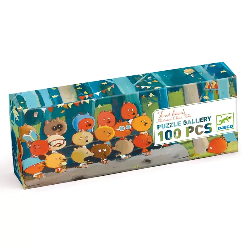 Puzzle Gallery Forest Friends - 100 pièces