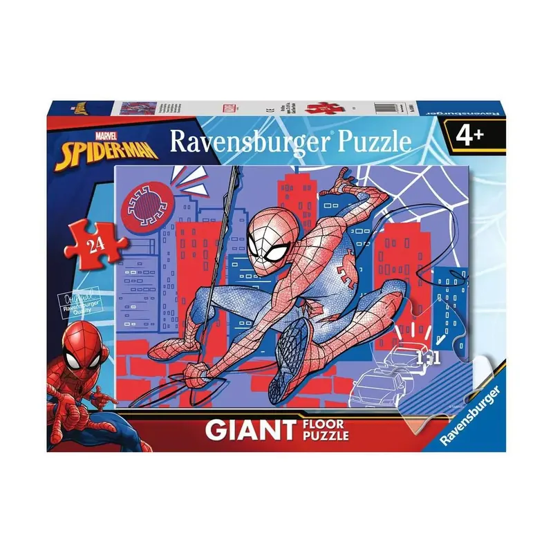 Puzzle Giant Floor Spiderman - 24 pièces