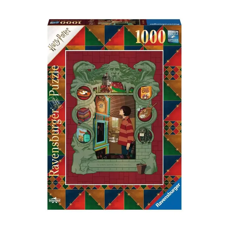 Puzzle Harry Potter Chez les Weasley Minalima - 1000 pièces