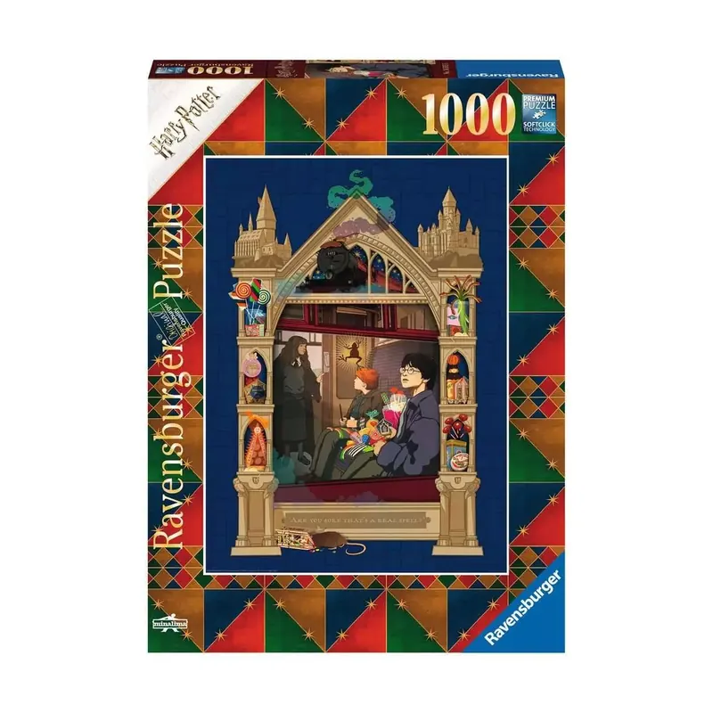 Puzzle Harry Potter en route vers Poudlard Minalima - 1000 pièces
