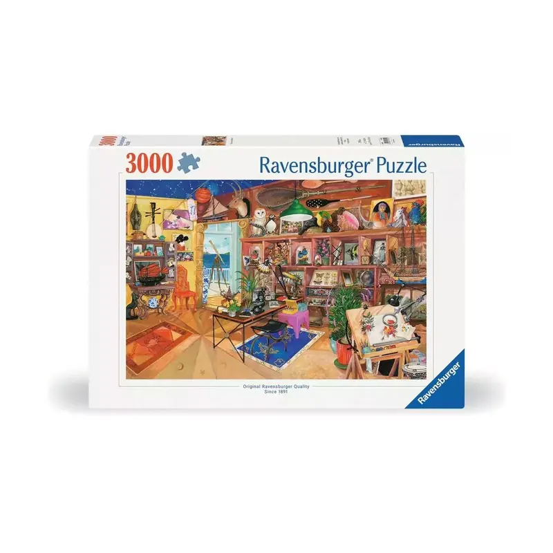 Puzzle La Curieuse Collection - 3000 pièces