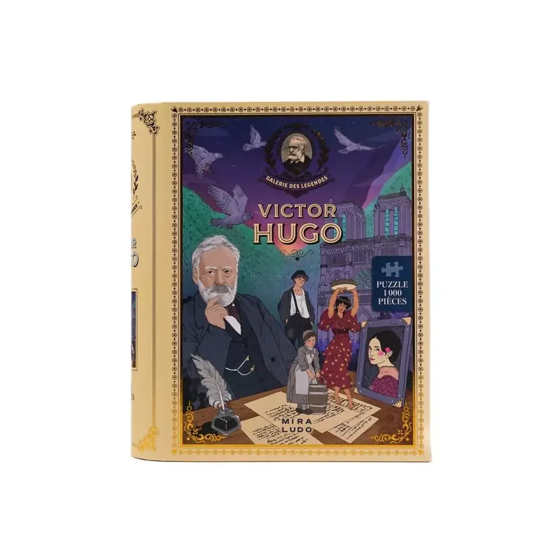 Puzzle La galerie des Légendes : Victor Hugo - 1000 pièces