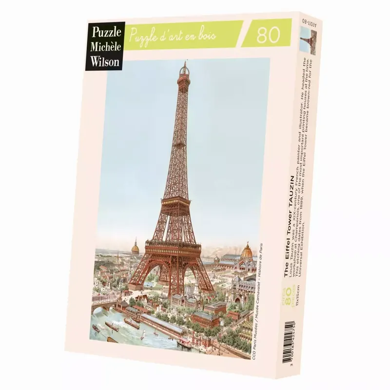 Puzzle La Tour Eiffel - 80 pièces