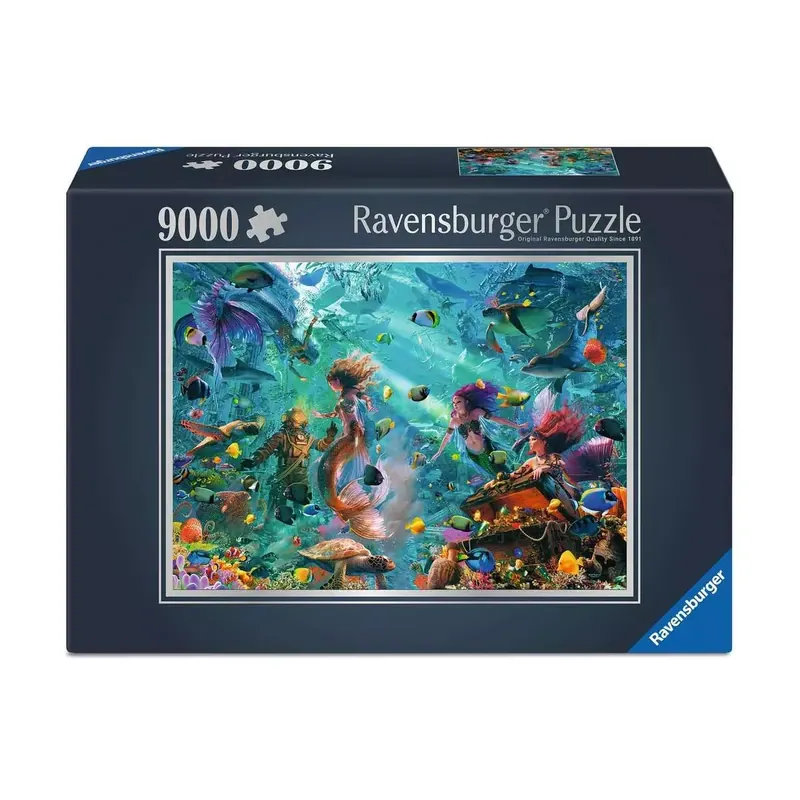 Puzzle Le royaume sous l'eau - 9000 pièces