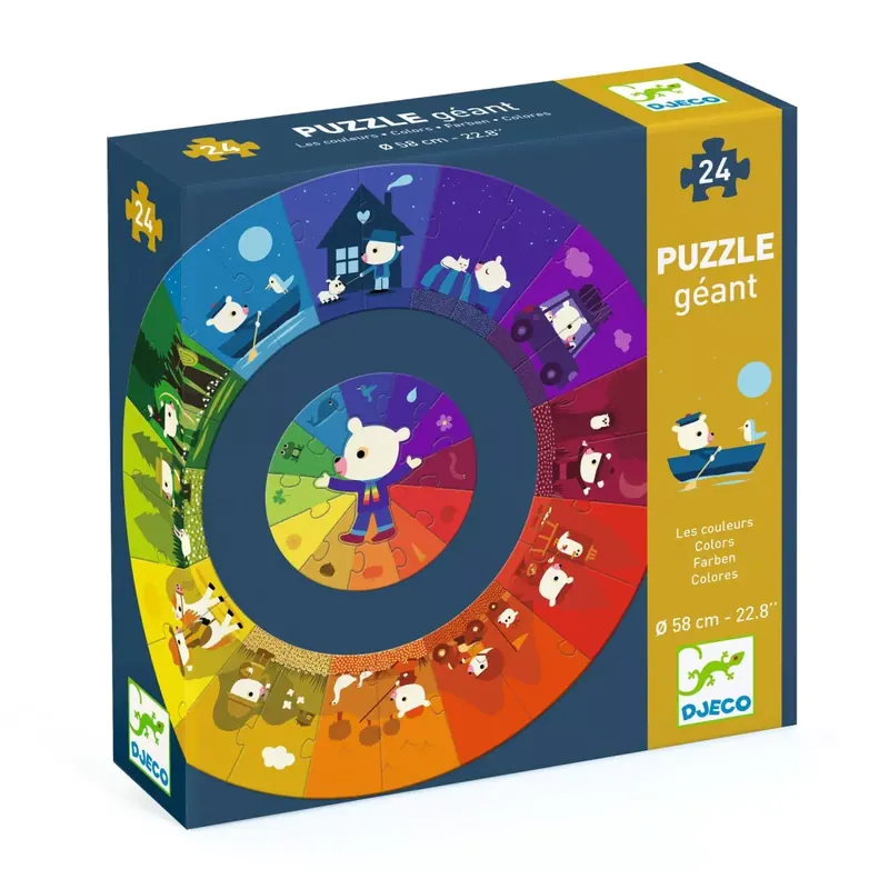 Puzzle Les Couleurs - 24 pièces