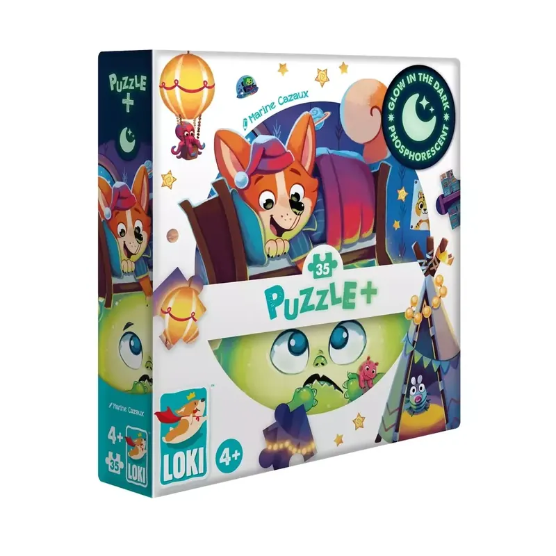 Puzzle Loki et le Monstre sous le lit - 35 pièces