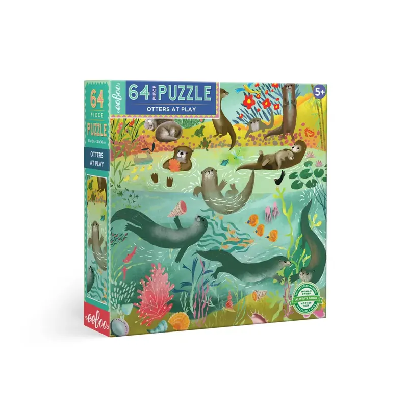 Puzzle Loutres - 64 pièces