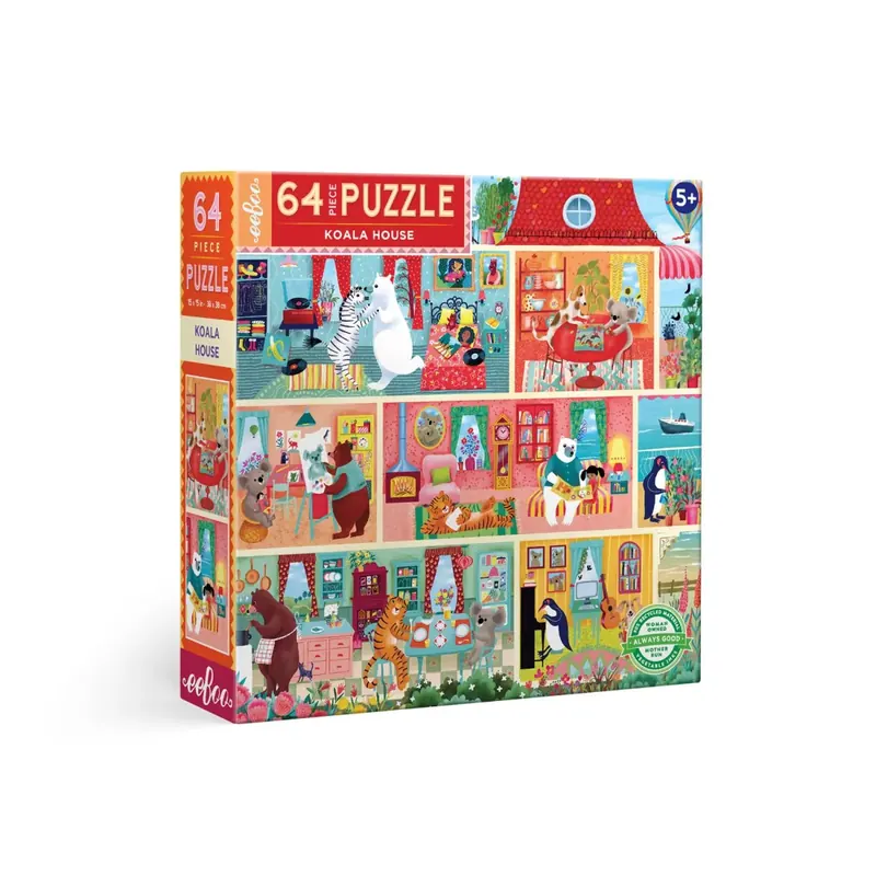 Puzzle Maison des Koalas - 64 pièces