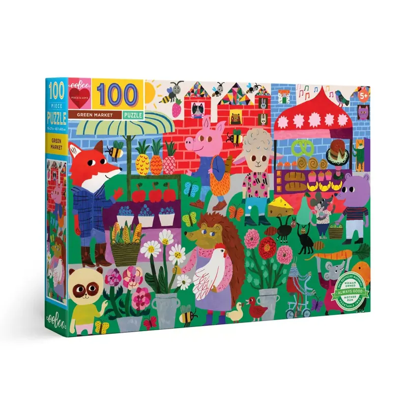 Puzzle Marché écologique - 100 pièces