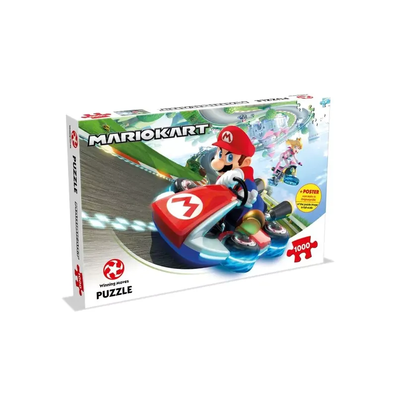 Puzzle Mario : Mario Kart Funracer - 1000 pièces