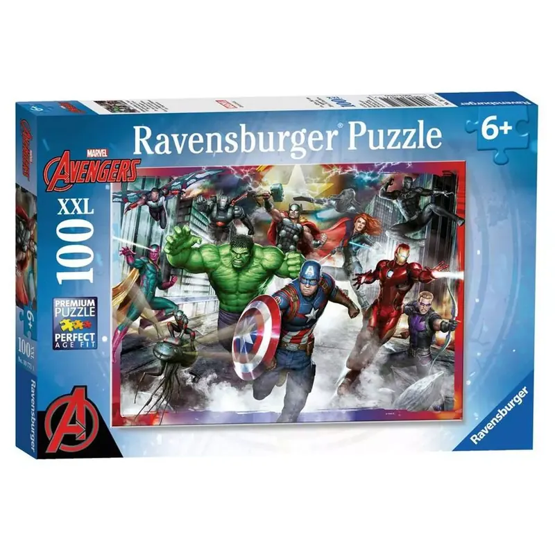 Puzzle Marvel Avengers : Les plus Grands Héros Marvel - 100 pièces XXL