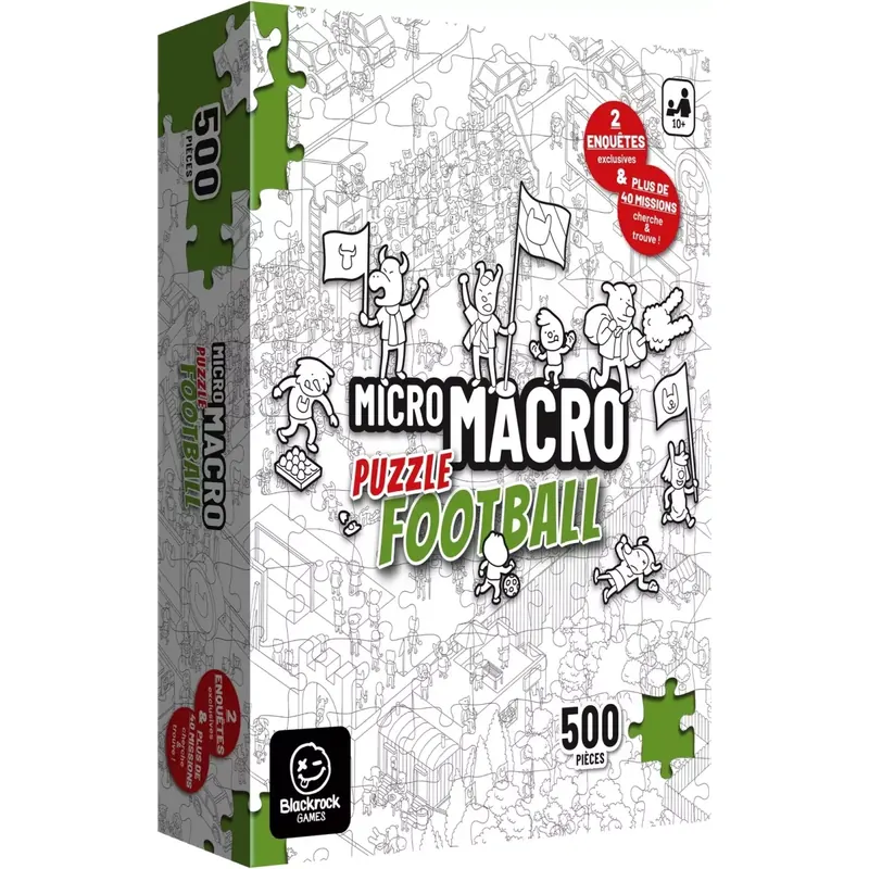 Puzzle Micro Macro Football - 500 pièces