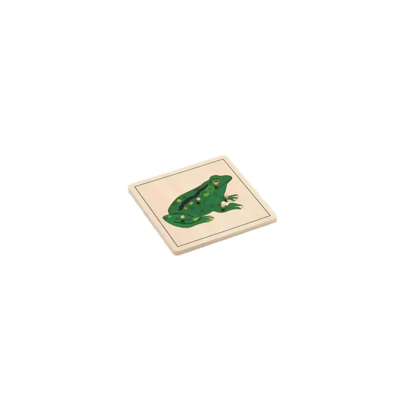 Puzzle Montessori de la Grenouille