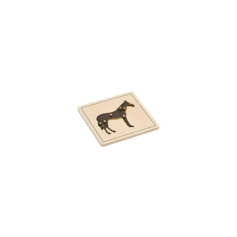 Puzzle Montessori du Cheval