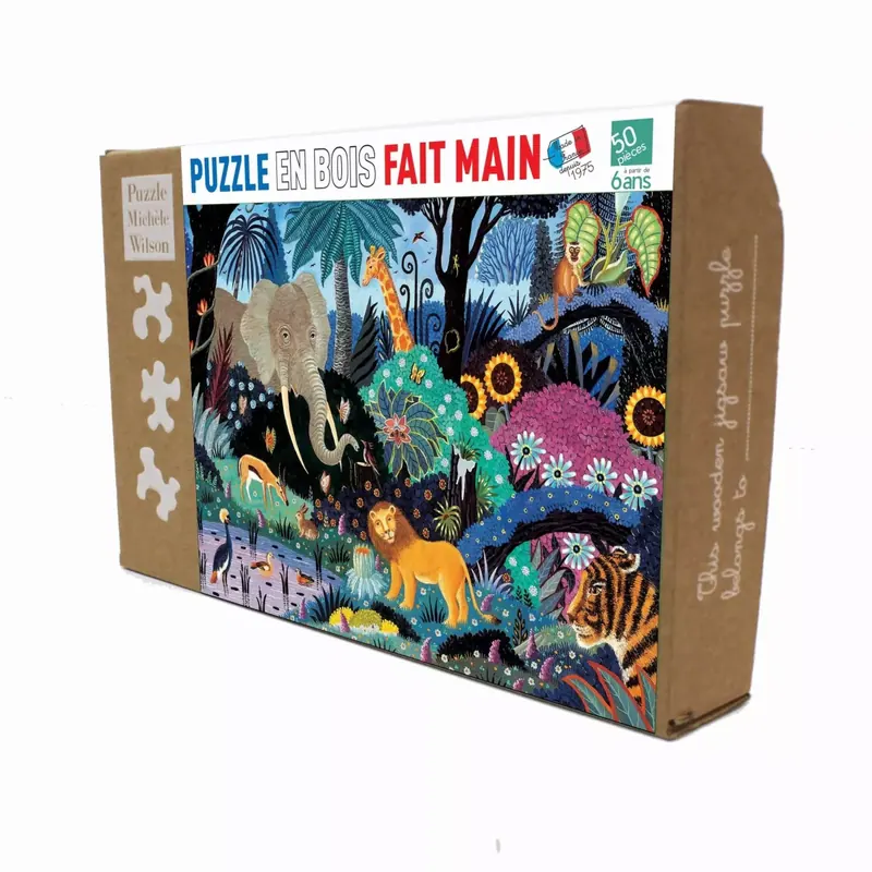 Puzzle Nuit dans la Jungle - 50 pièces