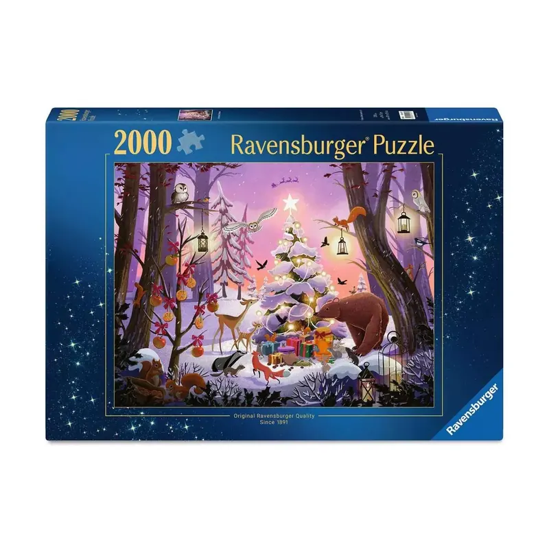 Puzzle Nuit de Noël enchantée - 2000 pièces