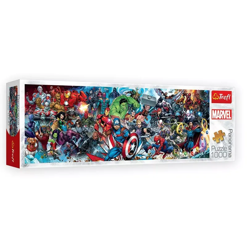 Puzzle Panorama Marvel Universe - 1000 pièces