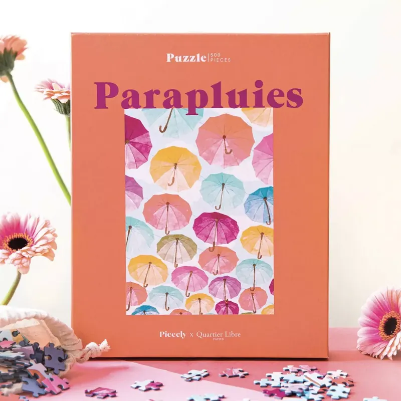 Puzzle Parapluies - 500 pièces