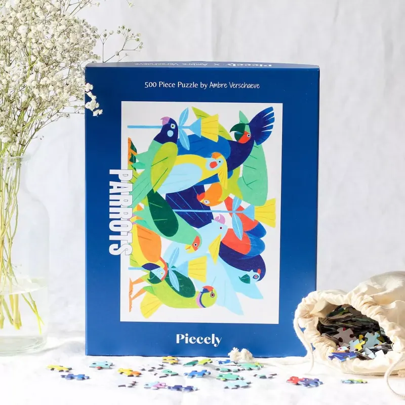 Puzzle Parrots - 500 pièces