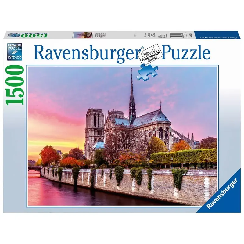 Puzzle Pittoresque Notre Dame - 1500 pièces