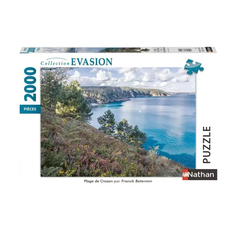 Puzzle Plage de Crozon - 2000 pièces