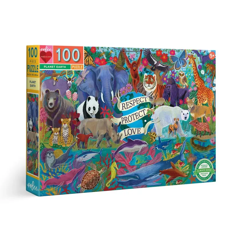 Puzzle Planète Terre - 100 pièces