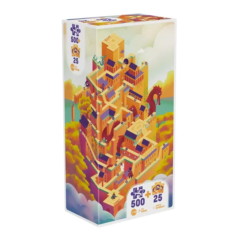 Puzzle Play Donjon Château - 500 pièces
