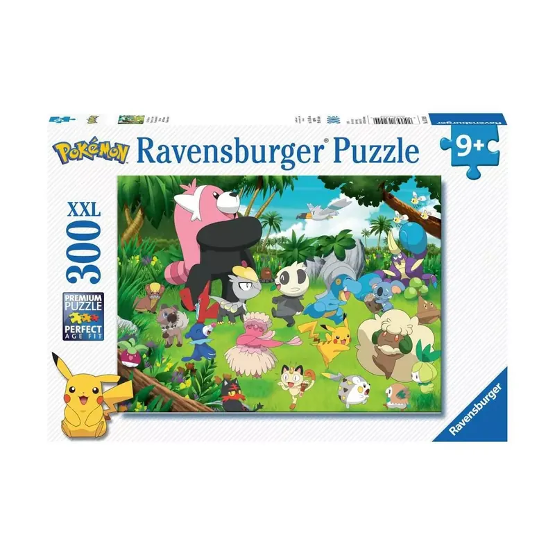 Puzzle Pokémon : Pokémon Sauvages - 300 pièces XXL