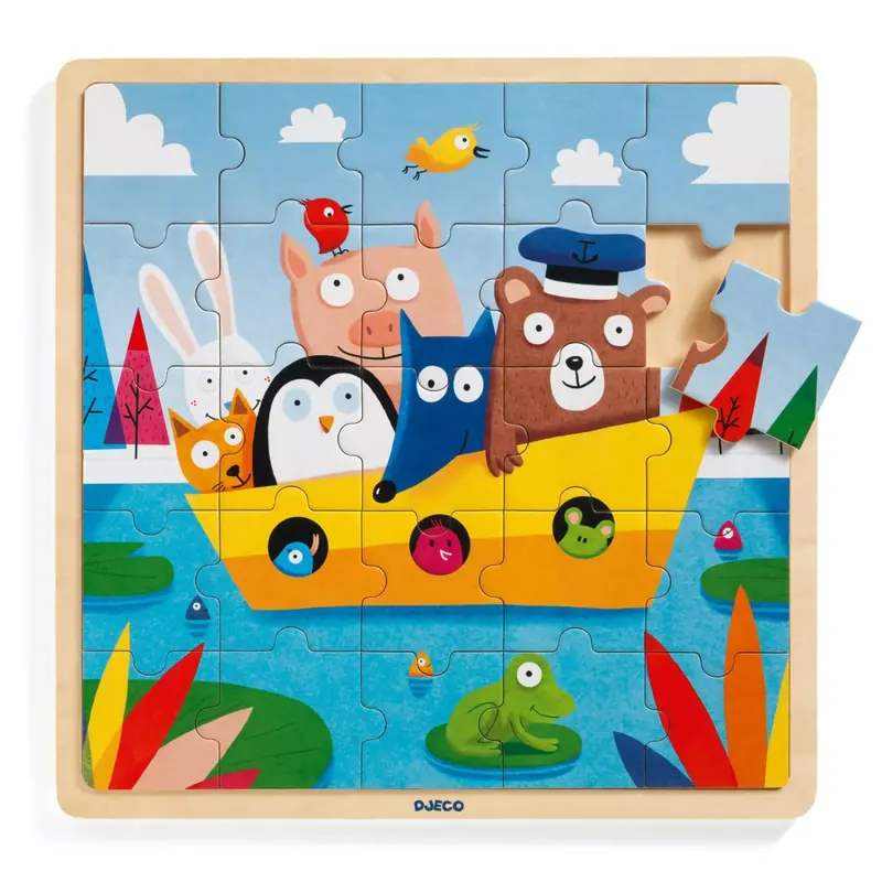 Puzzle Puzzlo Boat - 25 pièces