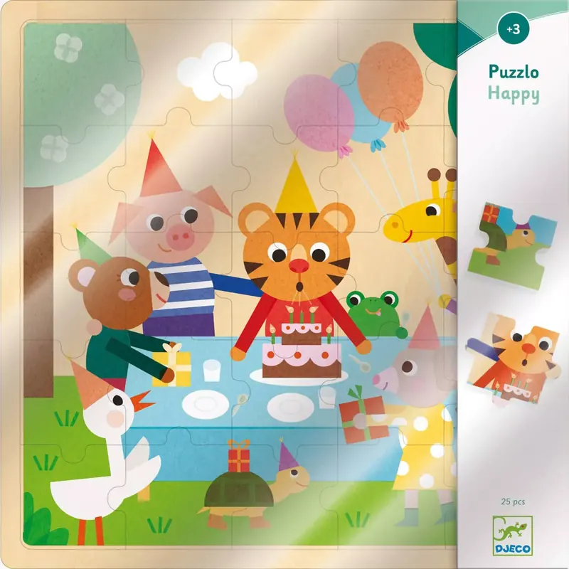 Puzzle Puzzlo Happy - 25 pièces