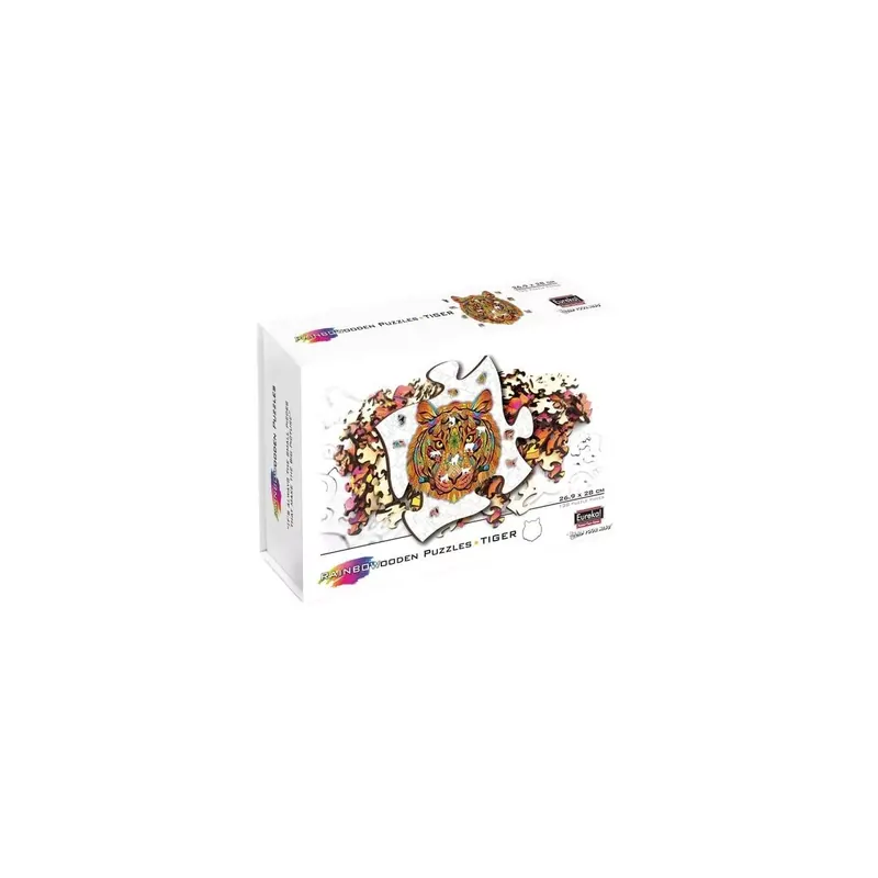 Puzzle Rainbowooden Tigre - 138 pièces