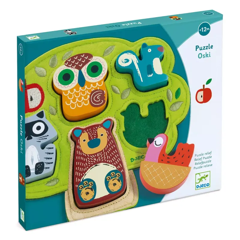 Puzzle Relief Oski - 5 pièces