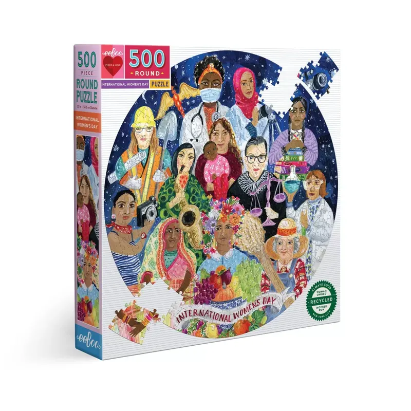 Puzzle Rond International Women's Day - 500 pièces