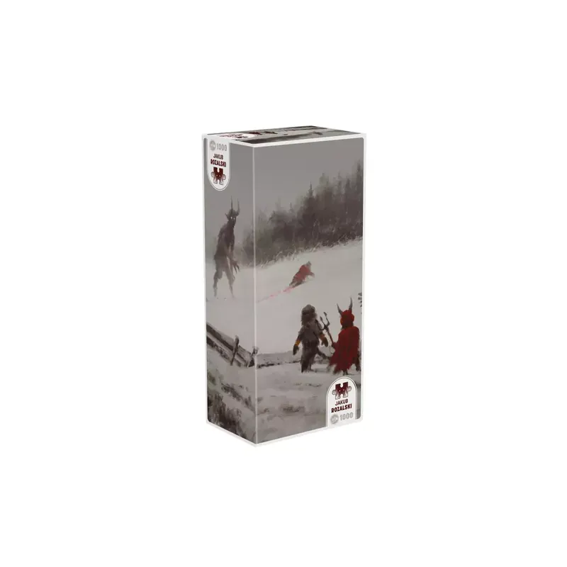 Puzzle Signature - Jakub Rozalski : Père Noël - 1000 pièces
