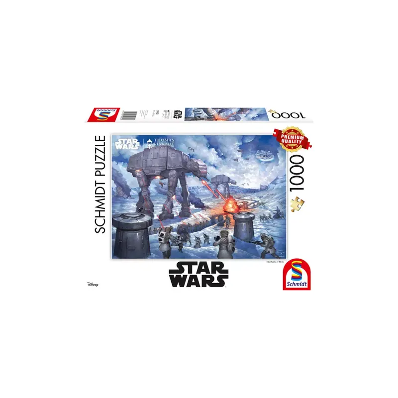Puzzle Star Wars La Bataille de Hoth - 1000 pièces