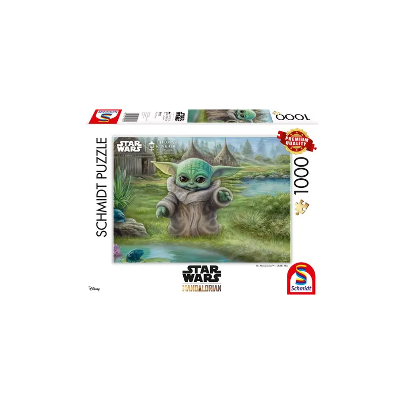 Puzzle Star Wars Mandalorian Child's Play - 1000 pièces