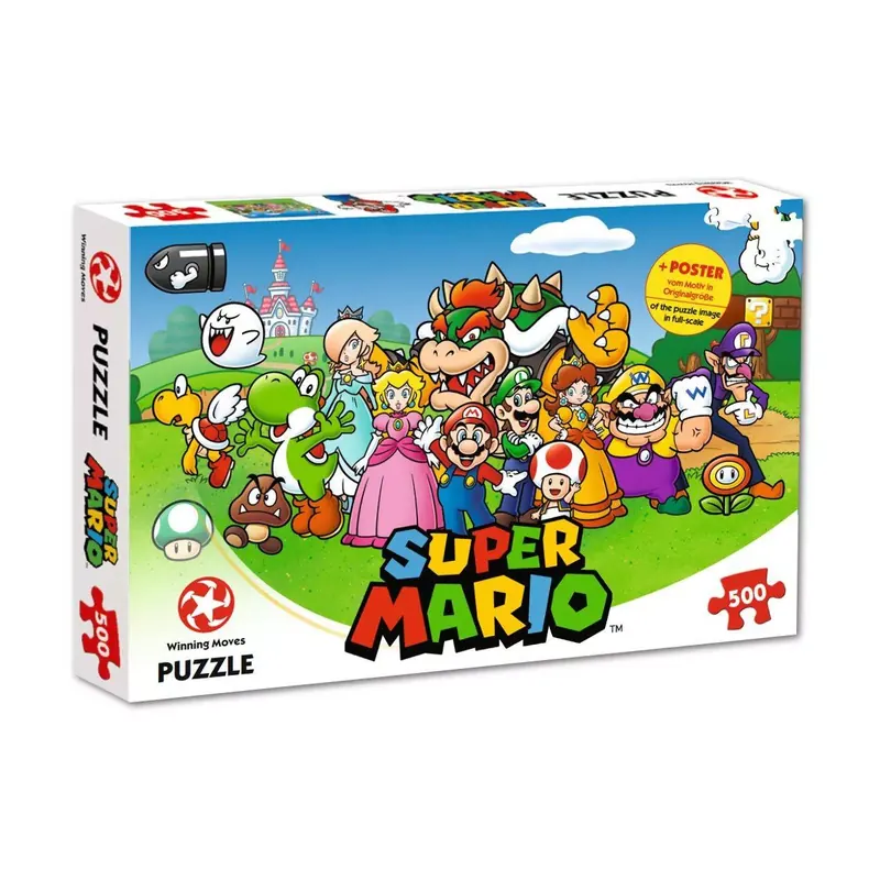 Puzzle Super Mario : Mario & Friends - 500 pièces