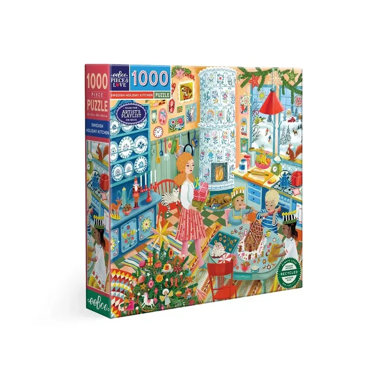 Puzzle Swedish Holiday Kitchen - 1000 pièces