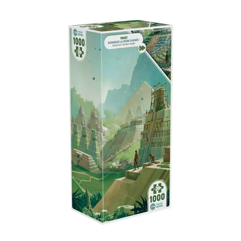 Puzzle Twist Ancient Pyramids - 1000 pièces