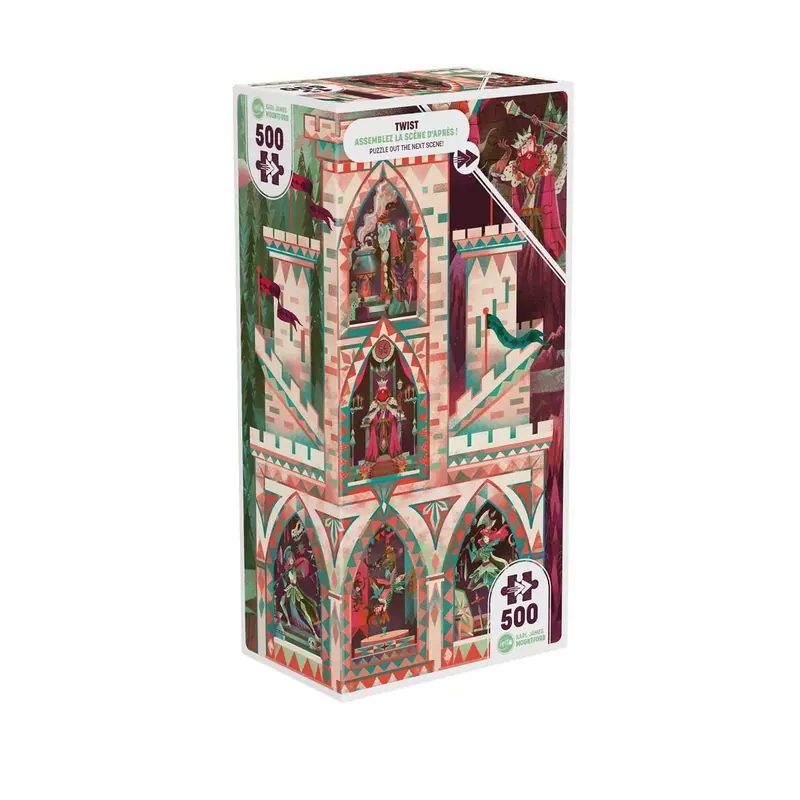 Puzzle Twist Visite Royale - 500 pièces