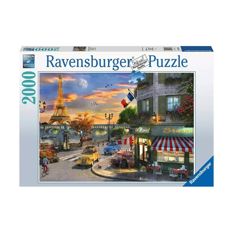 Puzzle Une soirée Romantique à Paris - 2000 pièces