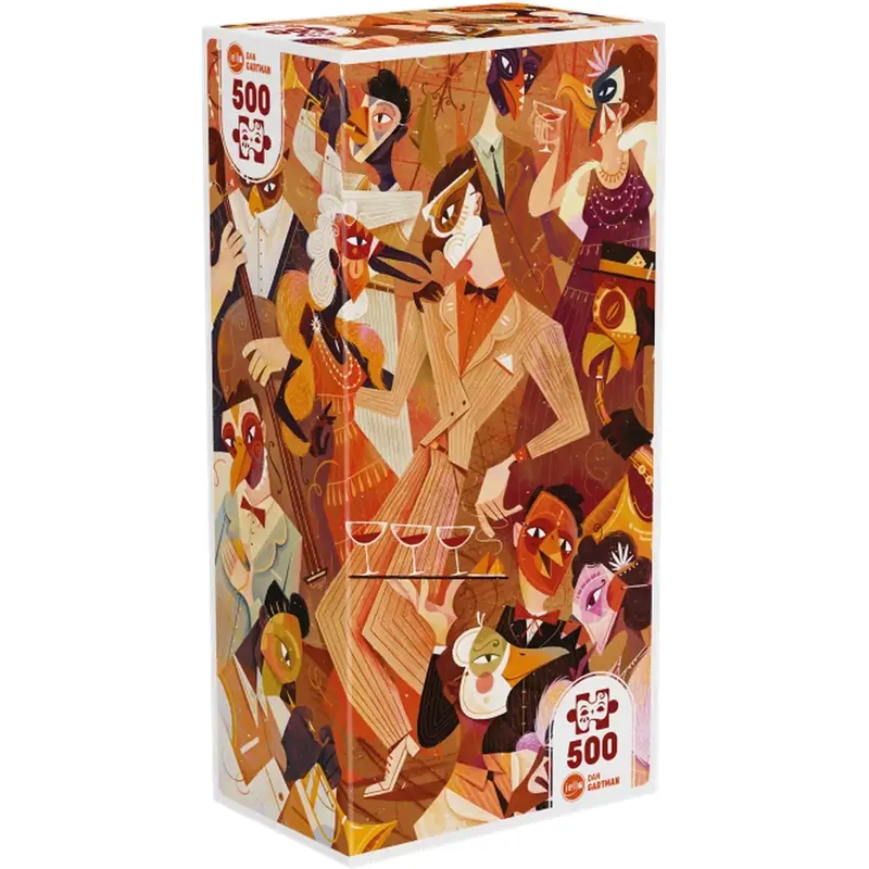 Puzzle Universe Jazz Masks - 500 pièces