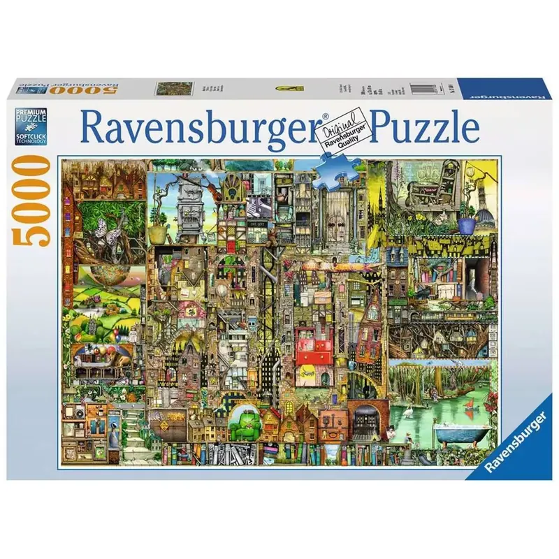 Puzzle Ville Bizarre - 5000 pièces