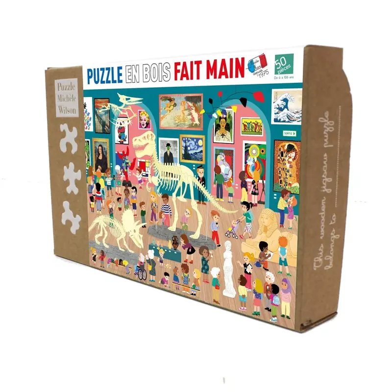 Puzzle Visite au Musée - 50 pièces