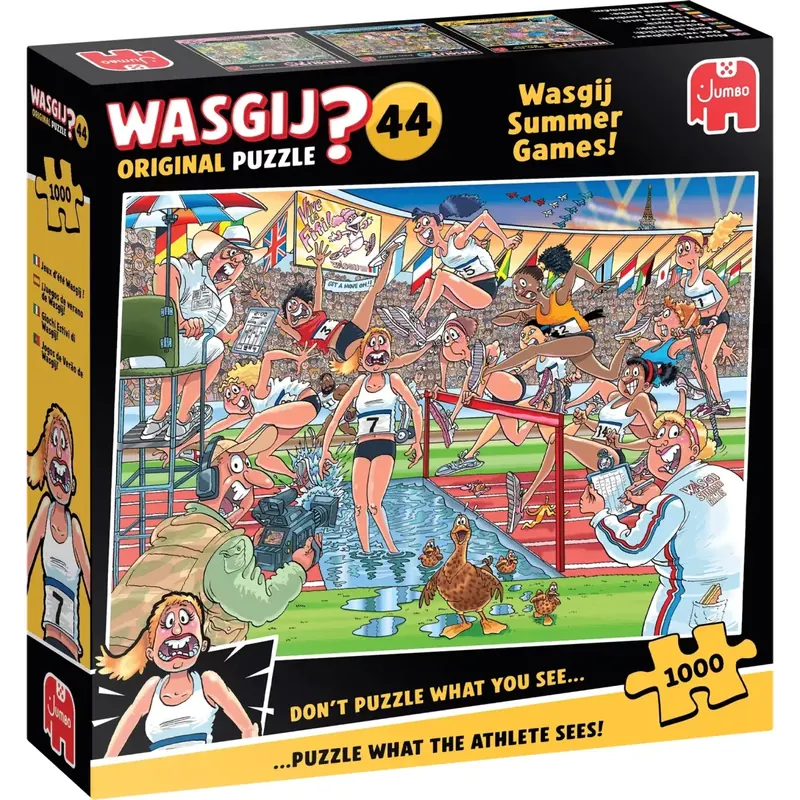 Puzzle Wasgij Original - 44 : Jeux D'été ! - 1000 Pièces