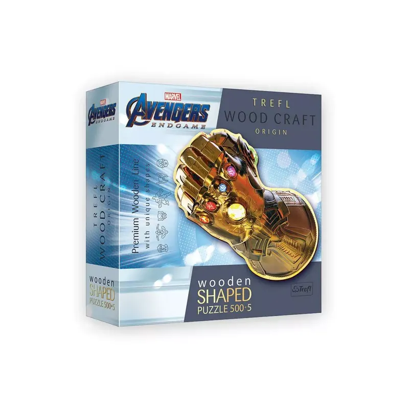 Puzzle Wood Craft Avengers Endgame Infinity Gauntlet - 500 pièces