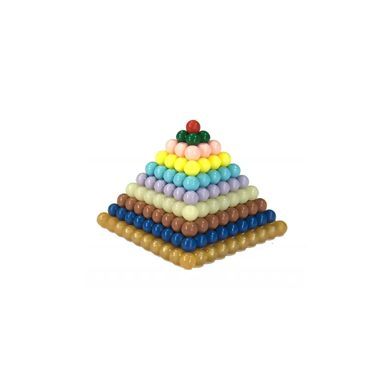 Pyramide de Perles Colorées Montessori