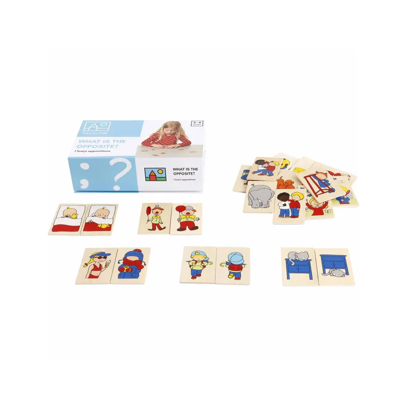 Quel est le contraire ? Toys For Life - Activité de langage
